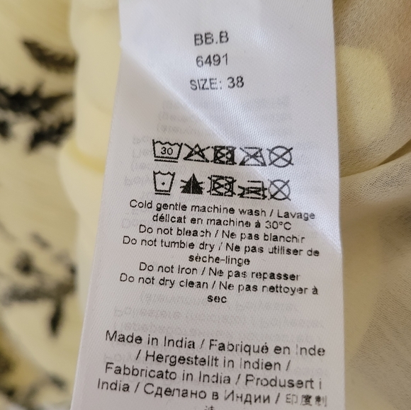 Ganni Yellow Floral Mini Dress - Picture 7 of 10